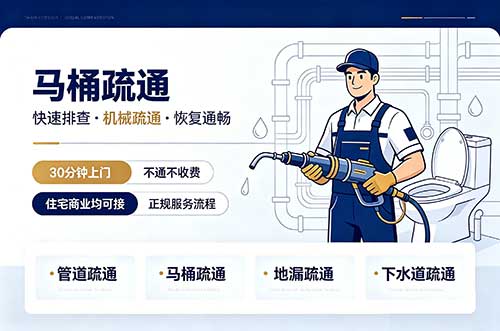 维扬马桶疏通
