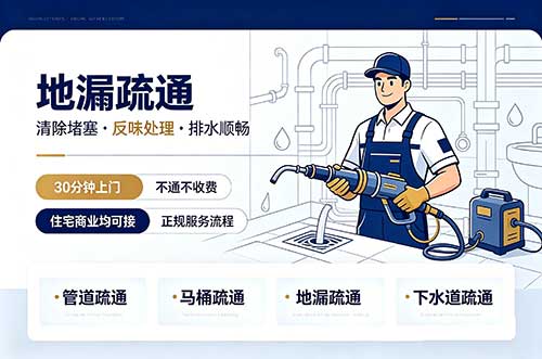 维扬地漏疏通