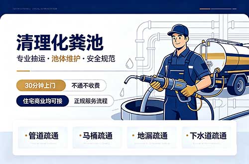 维扬清理化粪池